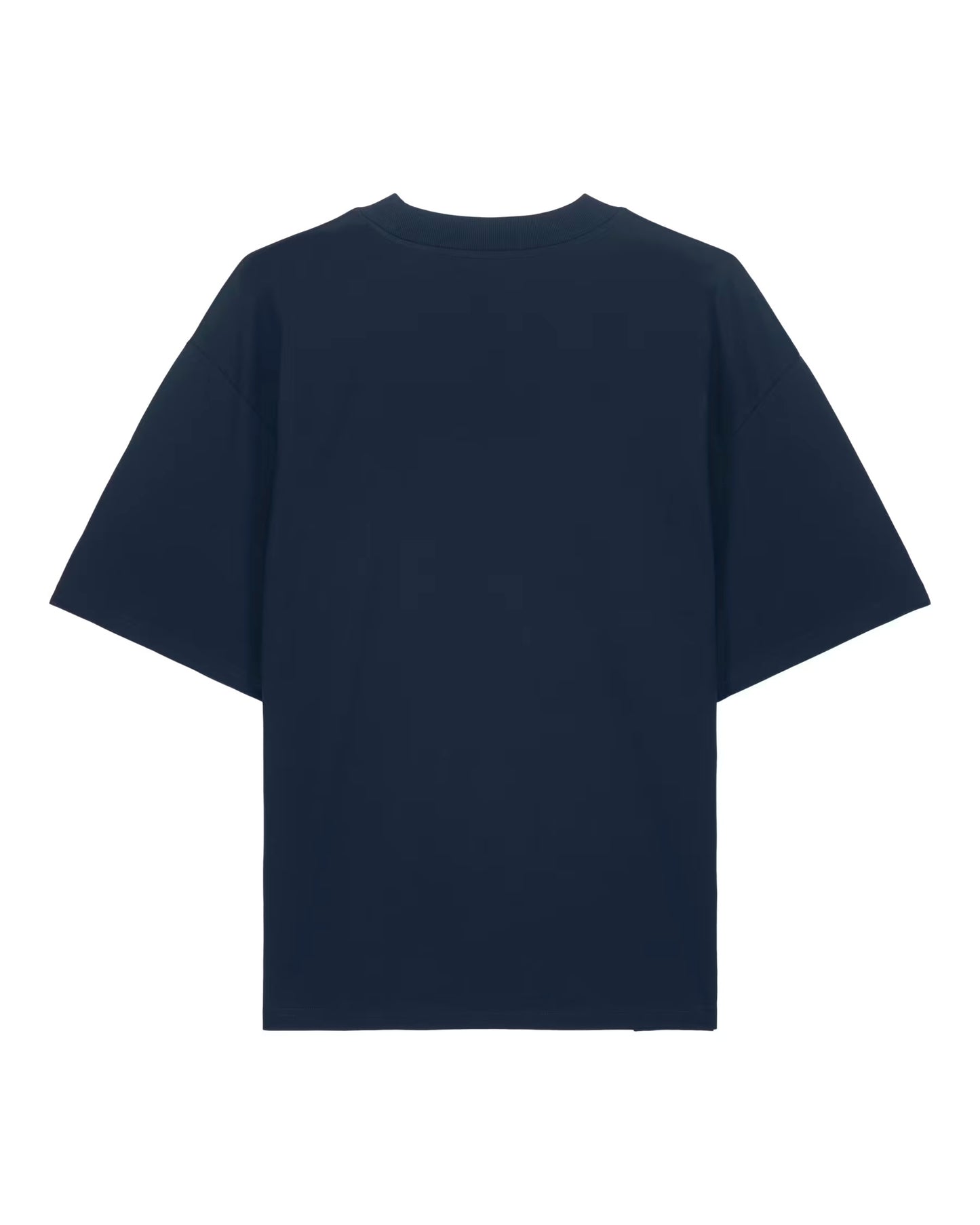 Navy Zebra Basic Oversized Tee