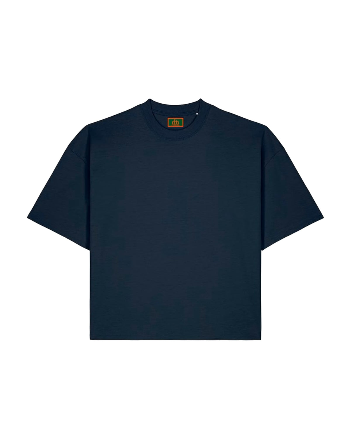 Navy Cleano Cropped Tee